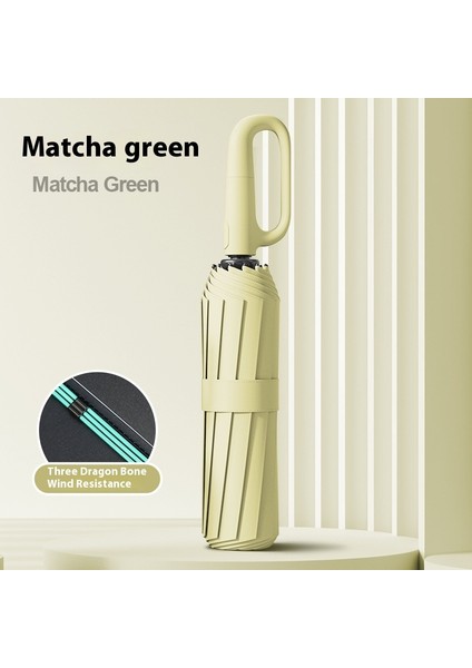 Tam Otomatik Şemsiye 24 Kemikli Büyük Ters Şemsiye Güneşli Yağmur Gölgesi Güneş Kremi Uv Koruması (Yurt Dışından)