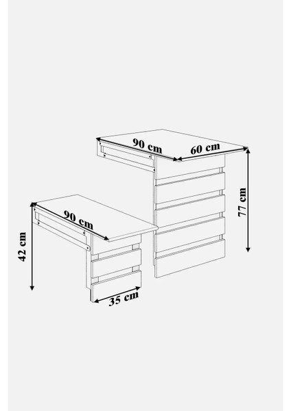 Begonya Açılır Kapanır Tabureli Mutfak Yemek Masası fırsatları