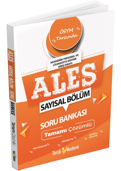 2026 Ales Sayısal Soru Bankası Tamamı Çözümlü