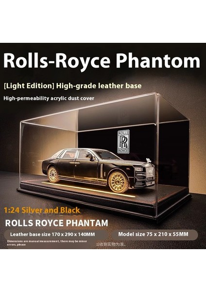 Rolls Royce Alaşımlı Simülasyon Araba Modeli Süs Eşyaları Oyuncak Koleksiyon (Yurt Dışından)