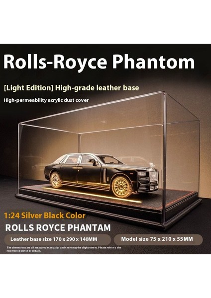 Rolls Royce Alaşımlı Simülasyon Araba Modeli Süs Eşyaları Oyuncak Koleksiyon (Yurt Dışından)