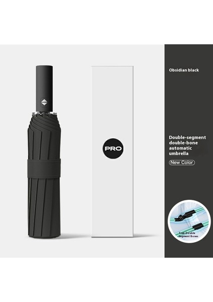 Tam Otomatik Ters Yağmur ve Parlaklık LED Fener Güneş Güneş Koruyucu Şemsiye (Yurt Dışından)