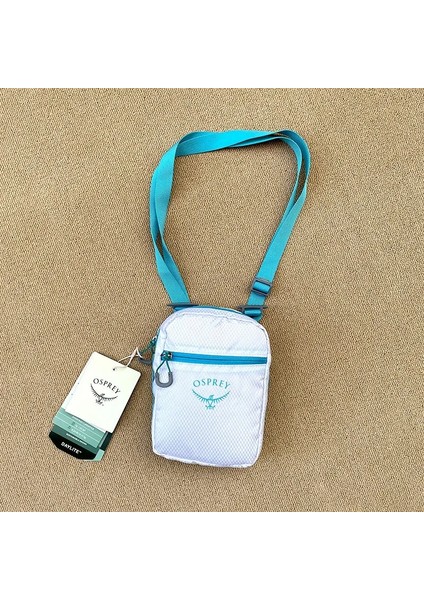 Osprey Yürüyüş Çantası Sporları Küçük Asma Çanta Daylite Mini Crossbody Bag Yeni Model Renk: Açık Mavi ve Beyaz (Yurt Dışından)
