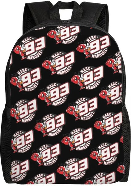 Özel Motosiklet Yarışı Marquezes Seyahat Sırt Çantası Erkek Kadınlar Okul Dizüstü Bilgisayar Kitap Çantası Koleji Öğrenci Günlük Çantalar Renk: 4/boyut: Sırt Çantası (Yurt Dışından)