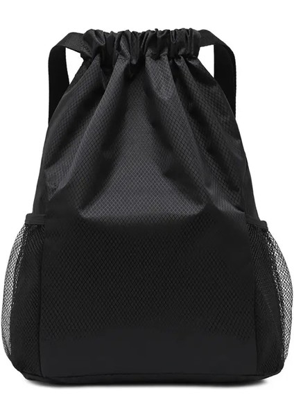 Moda Büyük Kapasiteli Unisex Backpack Aşınma Dirençli Su Geçirmez Iş Seyahati Seyahat Düz Renk Basit Zarif Çok Işlevli Renk: SIYAH-48X40CM (Yurt Dışından)