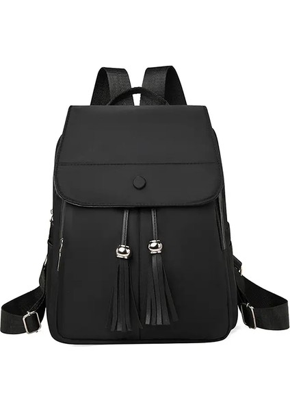 Mini Kadın Sırt Çantası Rahat Hafif Güçlü Küçük Naylon Paketi Kızlar Için Gün Boyu Bisiklet Yürüyüş Kampı Trendy Bagscolor: Siyah (Yurt Dışından)