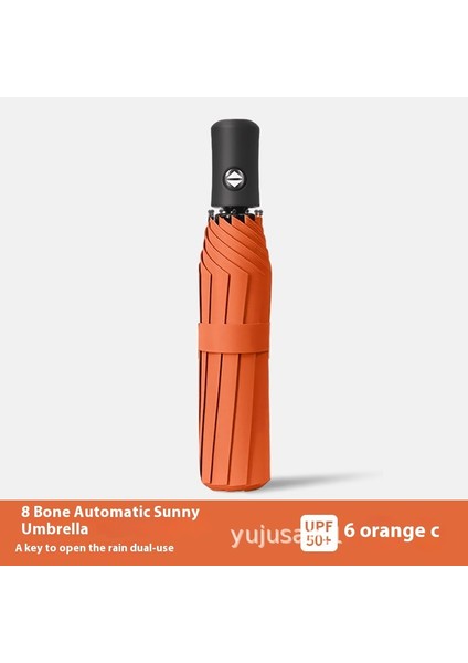 Şemsiye Büyük Katlanır Şemsiye Güneşlik Erkek ve Kadın Güneş Kremi Ultraviyole Işın (Yurt Dışından)