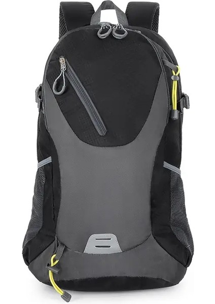 40L Büyük Kapasiteli Sıradan Sırt Çantası Erkekler/kadınlar Su Geçirmez Dizüstü Torba Yürüyüş Sporları Sırt Çantası Bisiklet Seyahat Çantası Okulu Sırt Çantası Renk: Siyah (Yurt Dışından)