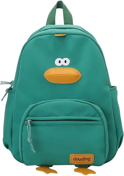 Yeni Çizgi Film Ördek Sırt Çantası Tasarımcısı Sevimli Seyahat Çantası Kız Öğrenci Çok Yönlü Baskı Kızlar Okul Çantası Ююакcolor: Yeşil (Yurt Dışından)