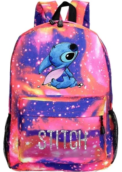 Miniso Disney Dikiş Temalı Sırt Çantası Dalı Hafif Gündüz Okulu Seyahat Karikatür Ilhamlı Tasarım Güvenli Zip Kapatma Rengi: C (Yurt Dışından)