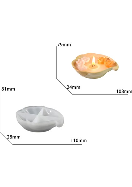 Epoksi Deniz Kabuğu Tealight Mumluk Ev Dekorasyonu Silikon ve Taş Tozu Kalıbı fırsatları