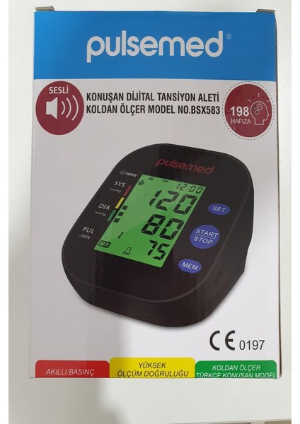 BSX583 Konuşan Dij.kol Ölç.tan.alt