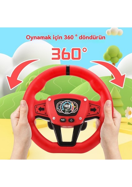 360 Derece Döner Oyuncak Çocuk Bulmaca Simülatörü Yarış Arabası (Yurt Dışından) modelleri