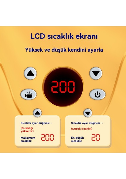Çocuk Simülasyonu Akıllı Hava Fritöz Oyuncak (Yurt Dışından) modelleri