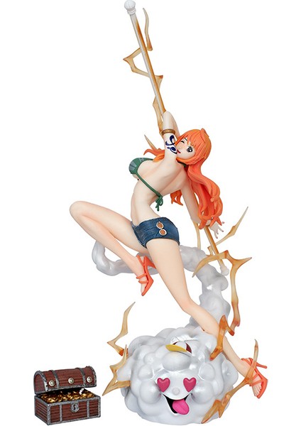 30 cm One Piece Iu Rezonans Nami Hasır Şapka Model Süsleri (Yurt Dışından)