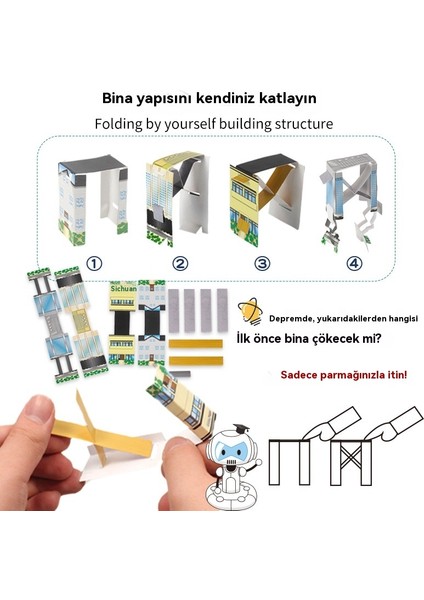 Çocuk Bilim Deneyi Jeoloji Yapboz Oyuncakları (Yurt Dışından) fiyatları