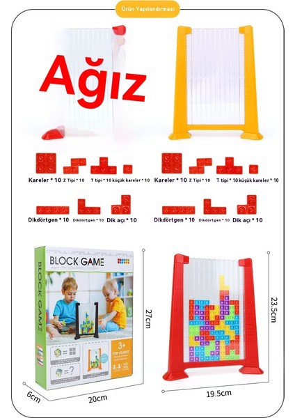 Çocuk Tetris Bloklar Yapboz Oyuncak (Yurt Dışından) indirimleri