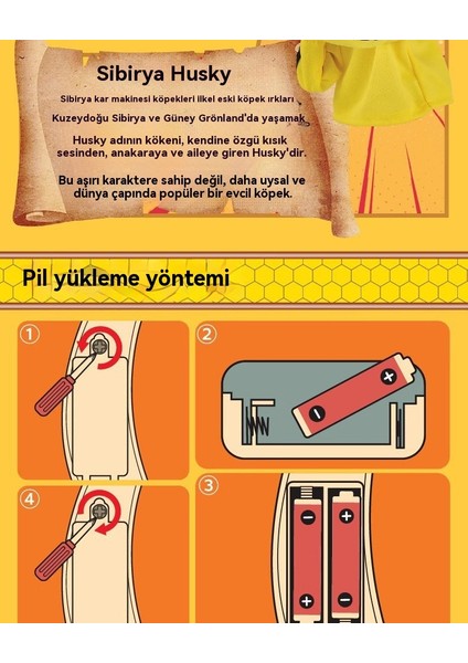 Çocuk Peluş Boks Husky Bebek Interaktif Eğitici Oyuncak (Yurt Dışından) fırsatları