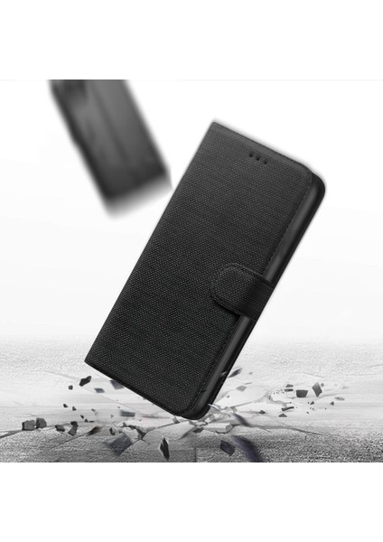 Xiaomi Redmi Note 11 Pro Uyumlu Kapaklı Tam Korumalı Kumaş Kılıf