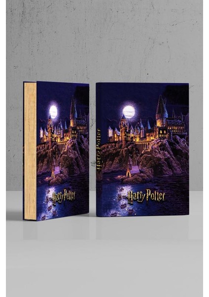 Kitap Görünümlü Dekoratif Kutu 14X21,5 cm cm Harry Potter Hogwarts Binası Lisanslı fırsatları
