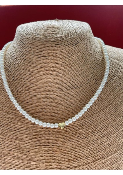 Girift Vintage Pearlove Kalp Figürlü Inci Kolye Inci Bileklik 2'li Sevgiliye Hediye Günlük Şık Takı Seti fiyatları