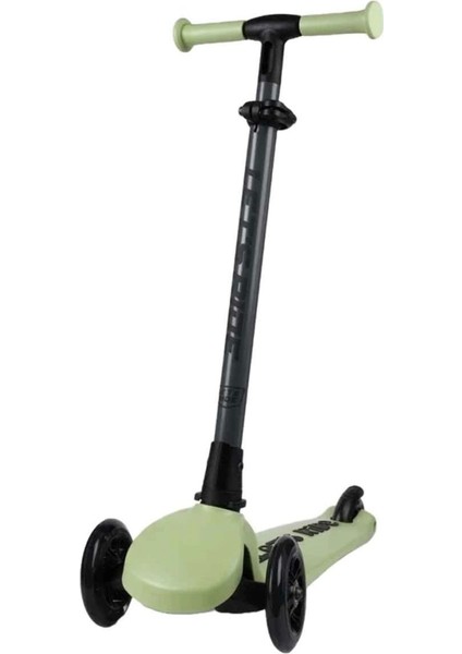 Nessiworld Let's Ride Two Işıklı Katlanabilir 3 Tekerlekli Scooter Yeşil modelleri