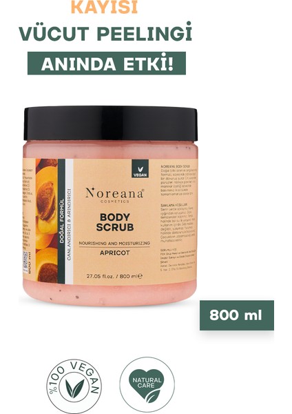 Kayısılı Scrub Peeling 800ML Salon Boy Arındırıcı&nemlendirici indirimleri