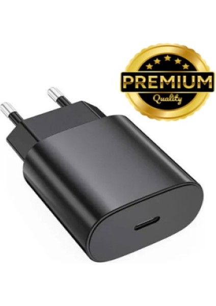 Samsung Galaxy A05S A15 A23 A24 A25 Uyumlu Şarj Adaptörü Süper Hızlı Type-C 25W Pd Adaptörü(Başlık)