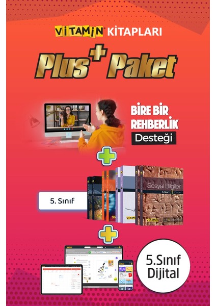 5. Sınıf Dijital + 5. Sınıf Kitap Seti
