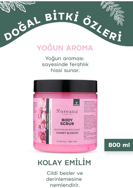 Japon Kiraz Çiçeği 800ML Scrub Peeling Salon Boy Koyu Leke&nemlendirici modelleri