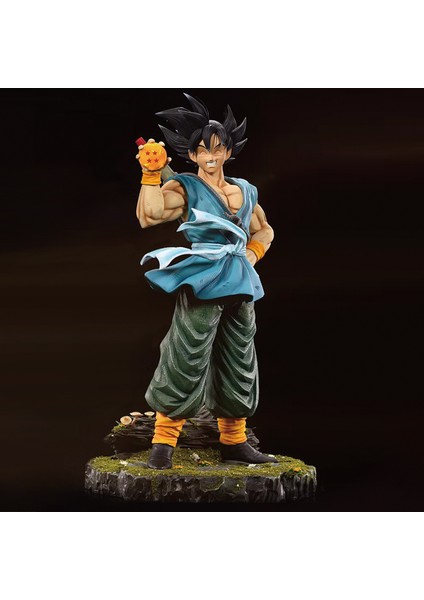 Seven Dragon Ball Goku El Kuklası Modeli Süs Heykeli Hediyesi (Yurt Dışından)