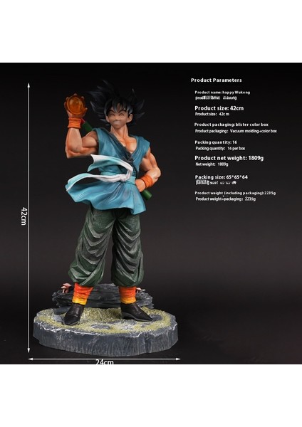 Seven Dragon Ball Goku El Kuklası Modeli Süs Heykeli Hediyesi (Yurt Dışından) indirimleri