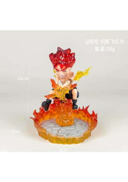 King Of Thieves Sd Nica Luffy Q Versiyonu Luffy Solon Meyve Uyanışı Model Süsleri (Yurt Dışından)