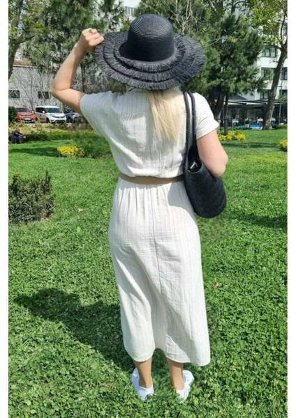 Kadın Bohem Tarzı Püsküllü Hasır Yazlık Plaj Şapkası modelleri