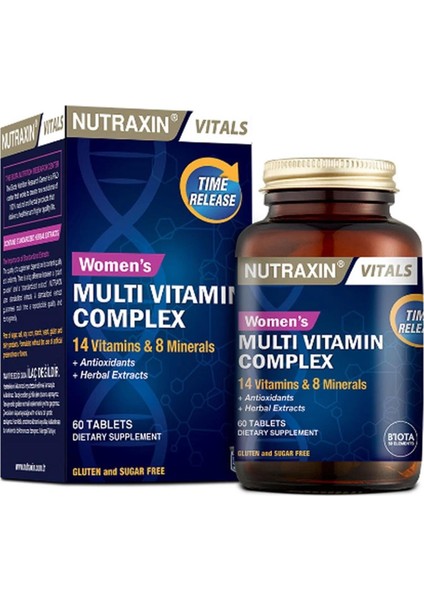 Women's Multivitamin Mineral Complex 60 Tablet 4 Adet