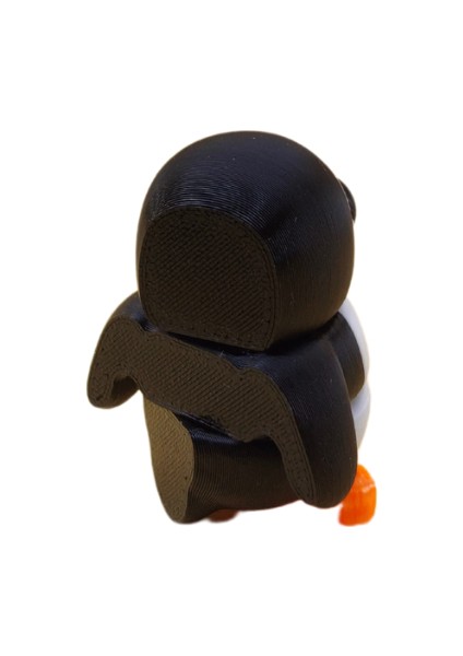 Penguen Figür - 3D Kutup Hayvanı Oyuncak modelleri