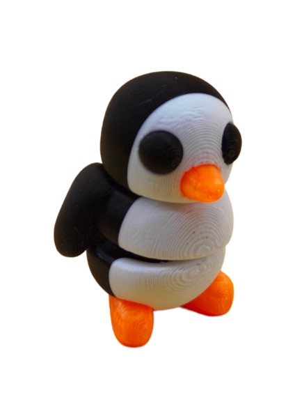 Penguen Figür - 3D Kutup Hayvanı Oyuncak