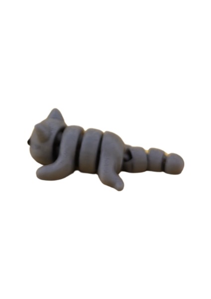 Kedi Figür - 3D Sevimli Evcil Hayvan Oyuncak