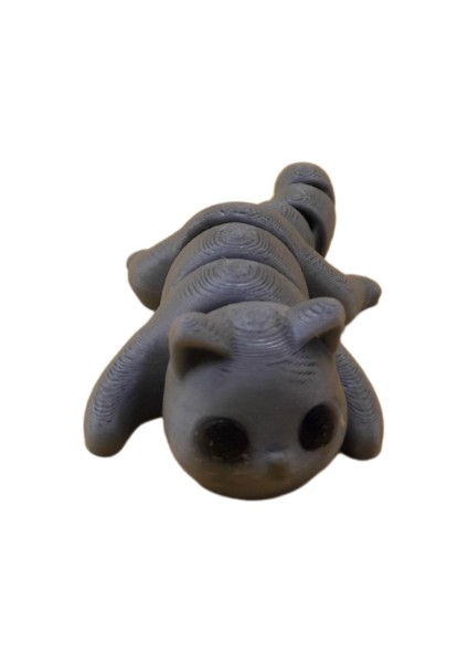 Kedi Figür - 3D Sevimli Evcil Hayvan Oyuncak