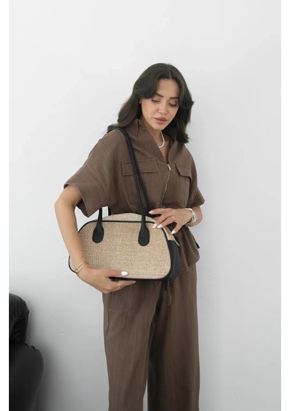 Luz Siyah El ve Omuz Çantası modelleri