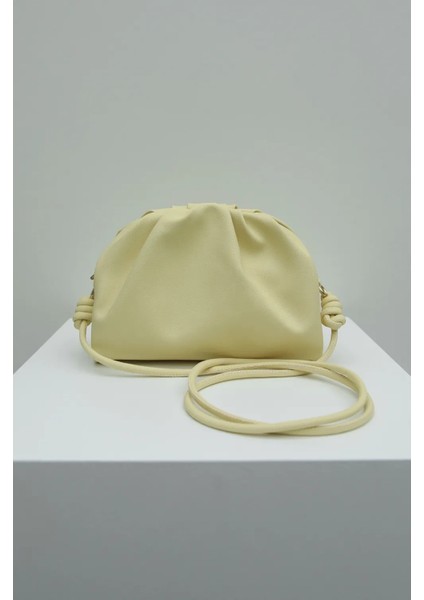 Dıvo Sarı El ve Omuz Çantası