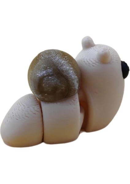 Salyangoz Figür - 3D Mini Doğa Oyuncağı modelleri