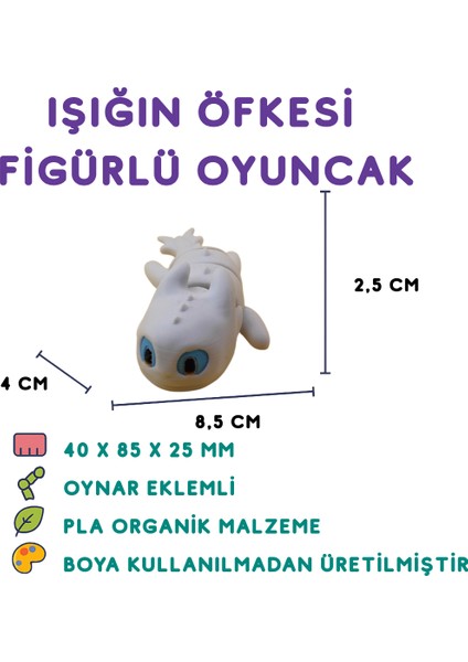 Ejderhanı Nasıl Eğitirsin Dişsiz Figür - Toothless Karakter Oyuncak