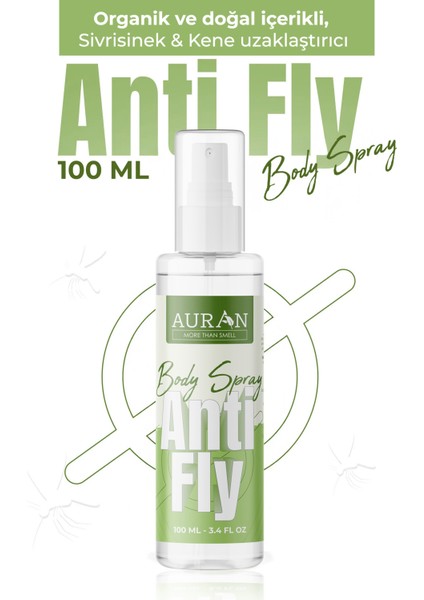 Sivrisinek & Kene Kovucu Bitkisel Sprey %100 Doğal Vücut Koruyucu Mosquito Tick Defense Spray 100ML