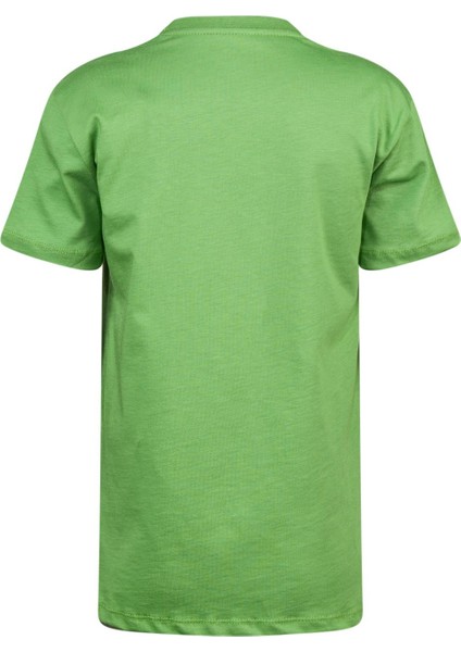 Aja Çocuk Baskılı T-Shirt Yeşil 216