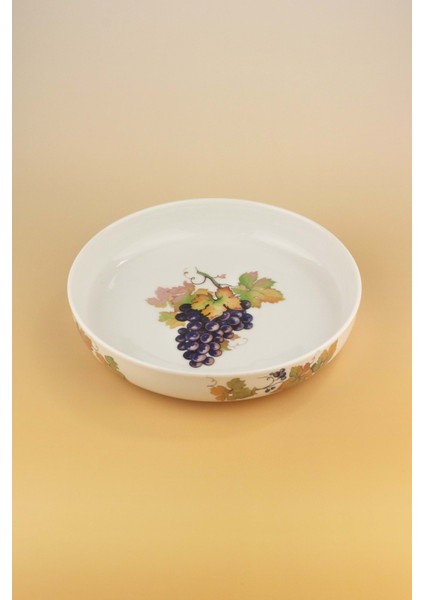 Grapes Büyük Boy Porselen Salata Kasesi