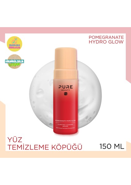 Pomegranate Hydroglow Temizleme Köpüğü 150Ml