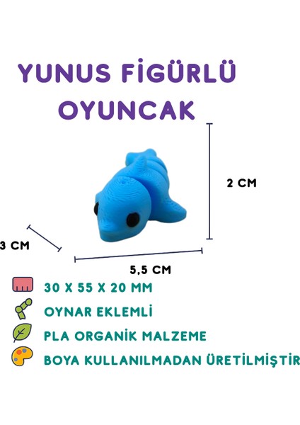 Yunus Figür - 3D Deniz Canlısı Oyuncak