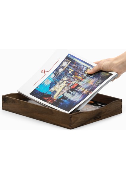 Dergilik & Evrak Rafı- Ceviz & Huş Ağacından fiyatları