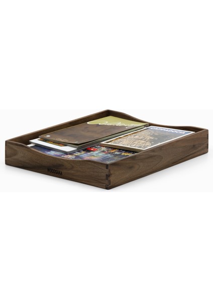 Dergilik & Evrak Rafı- Ceviz & Huş Ağacından fırsatları